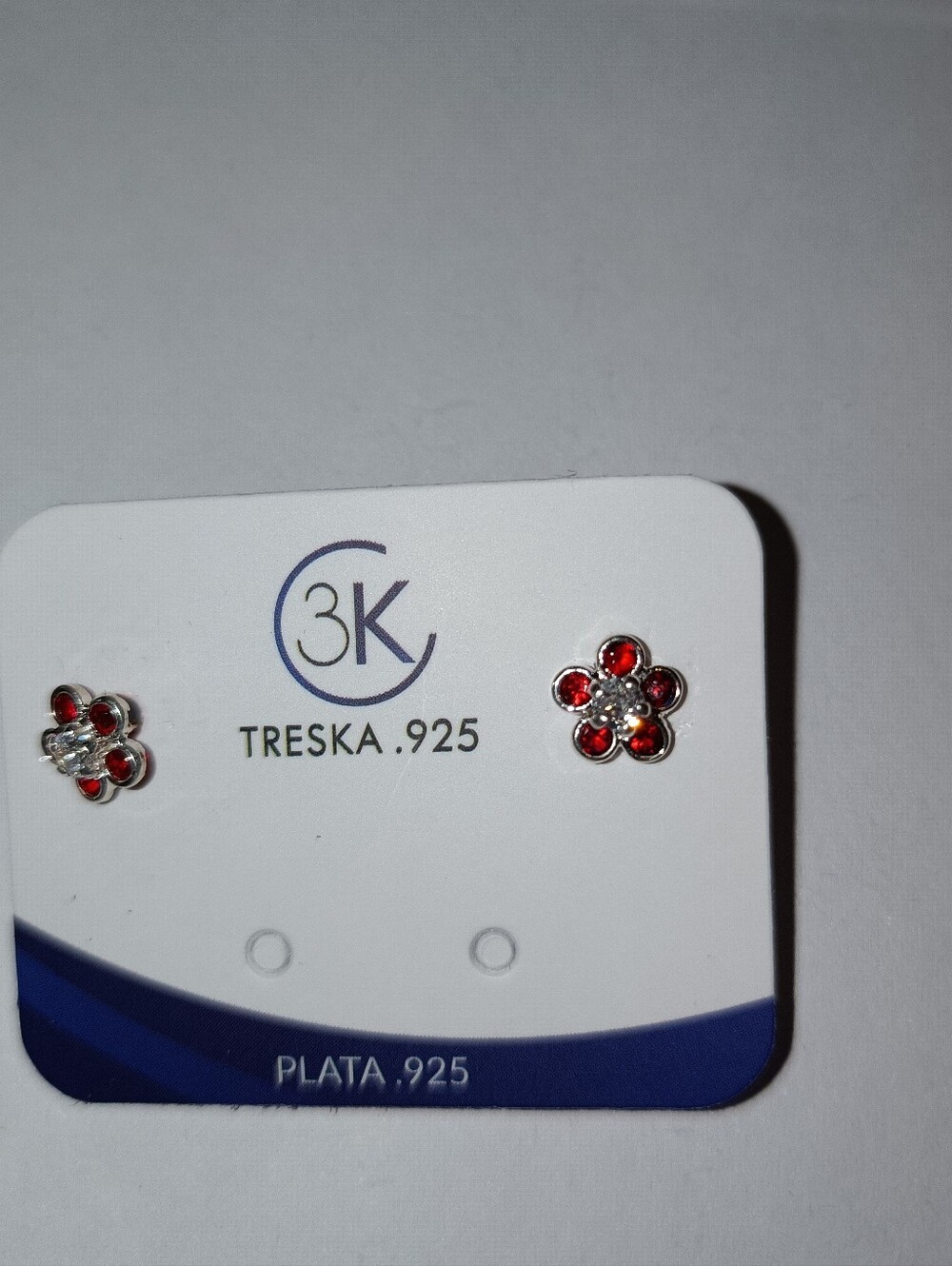 Treska Flower Stud Earring And Earring Bundle (6 Pairs Total) - Picture 3 of 7